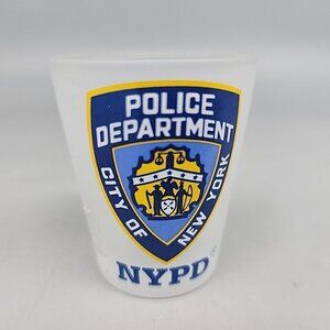 NYPD City Of New York Police Department Shot Glass 2006